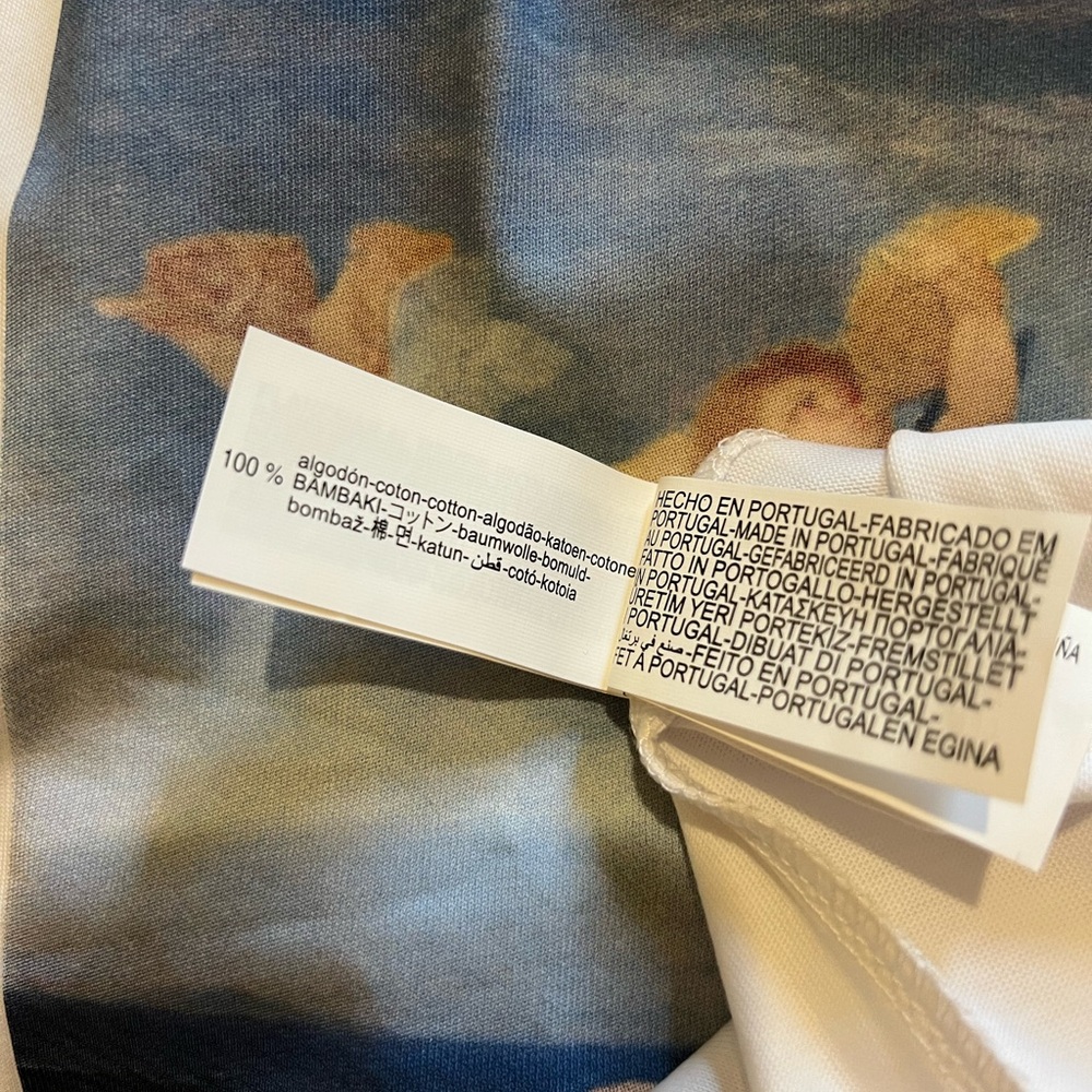 Zara White Tee with Birth of Venus  Print - Picture 5 of 5